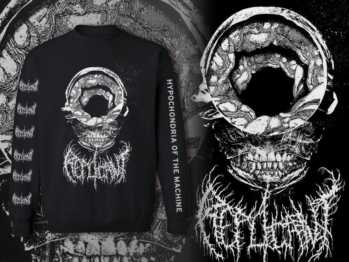 Hypochondria of the Machine Black Crewneck