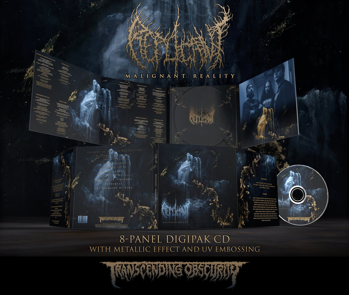 Malignant Reality 8-Panel Digipak CD