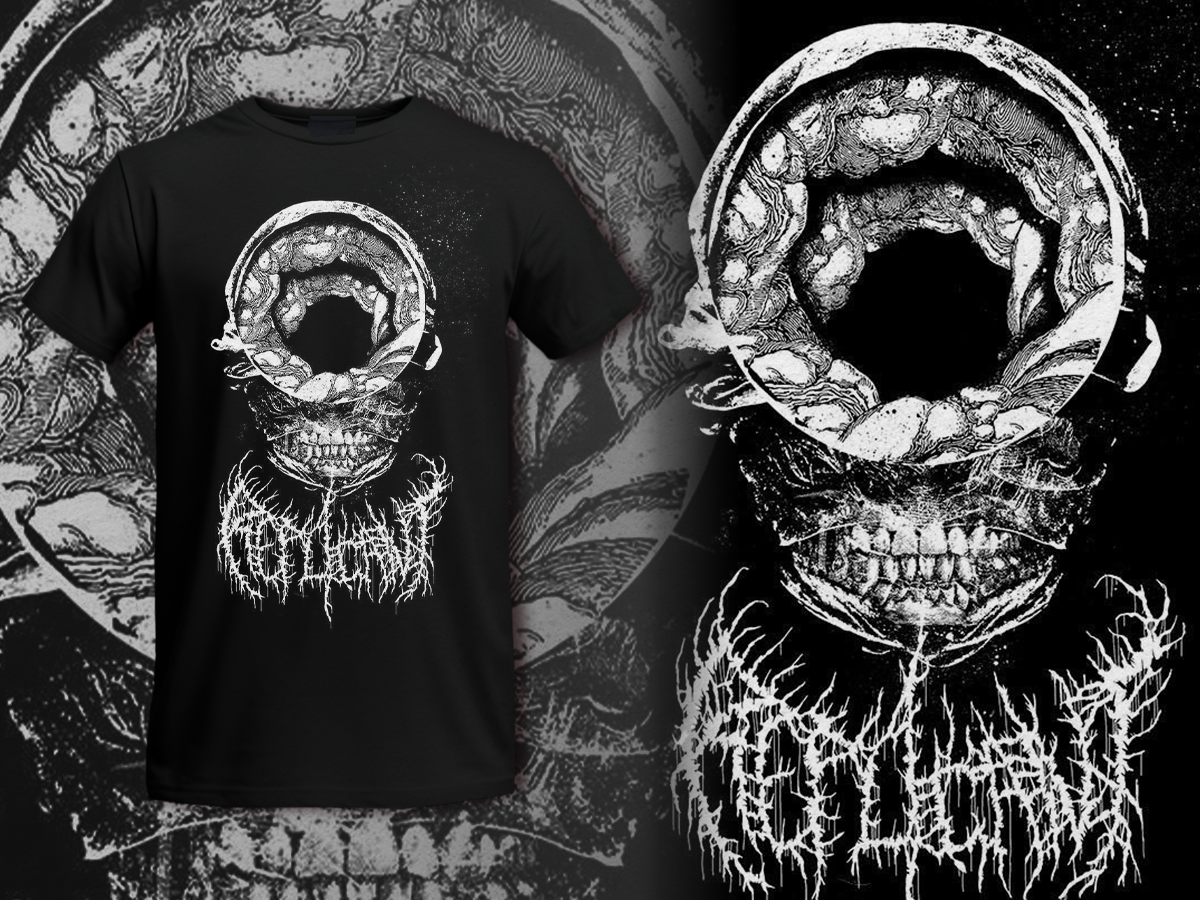 Hypochondria of the Machine Black T-shirt 