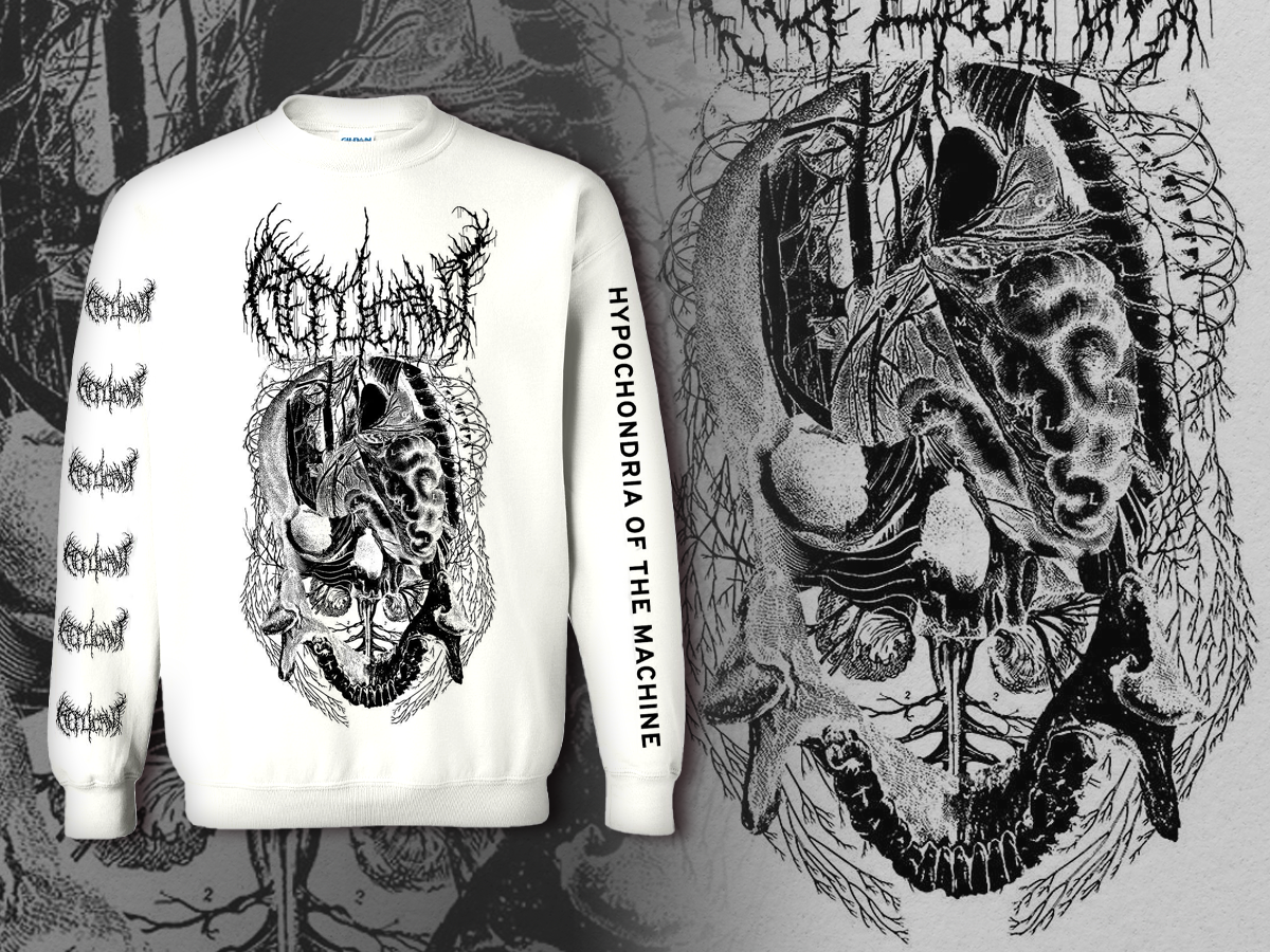 Hypochondria of the Machine White Crewneck