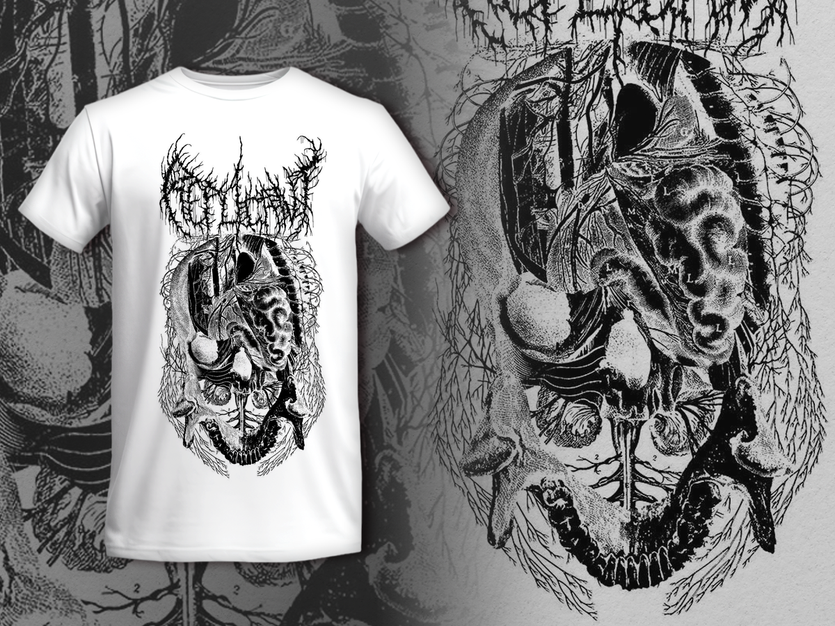 Hypochondria of the Machine White T-shirt