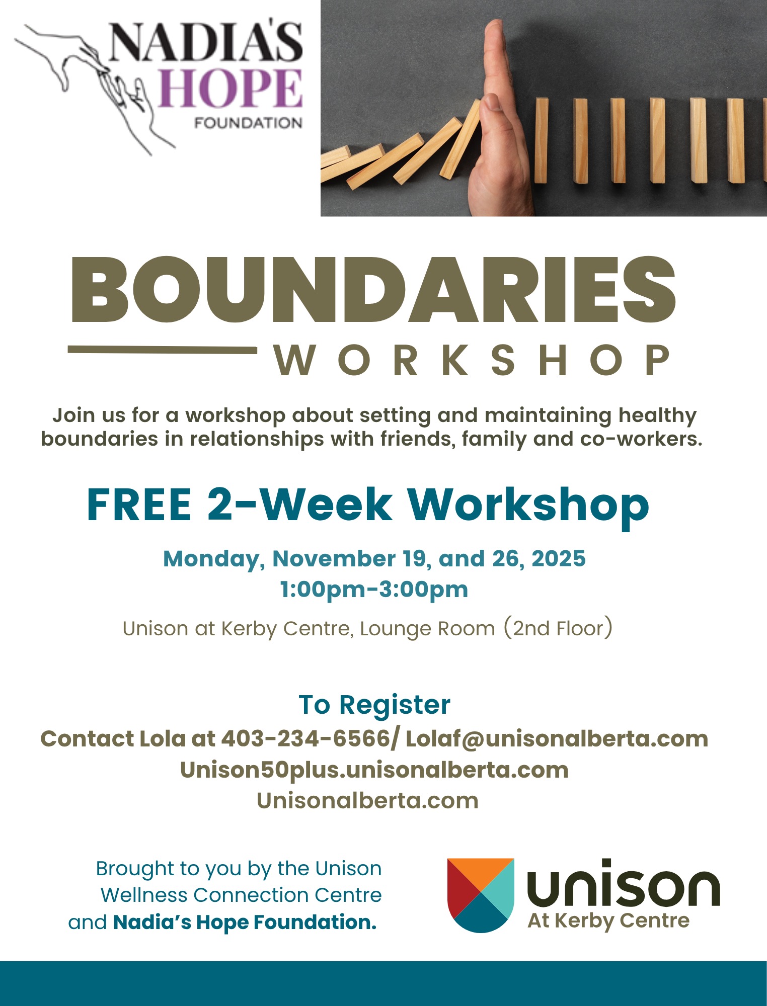  Boundaries Workshop