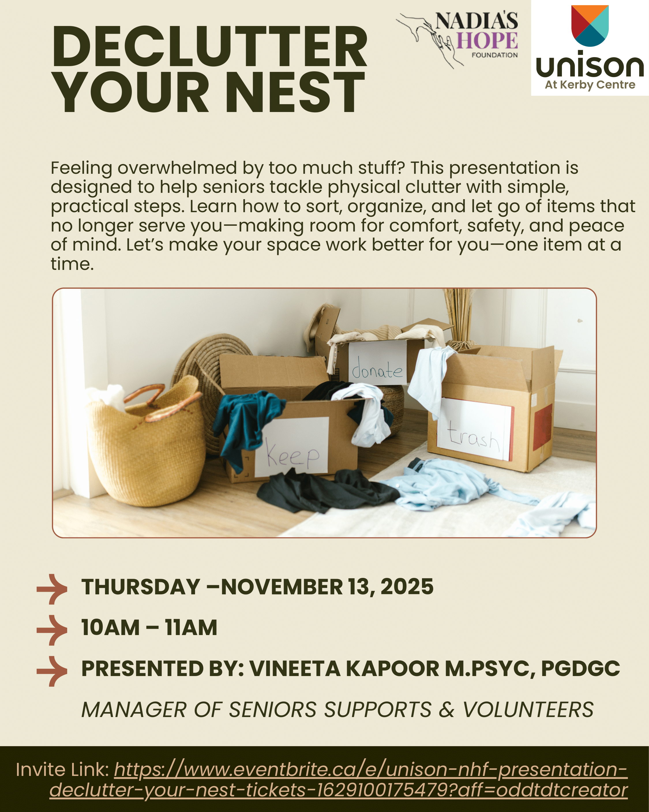 Declutter Your Nest