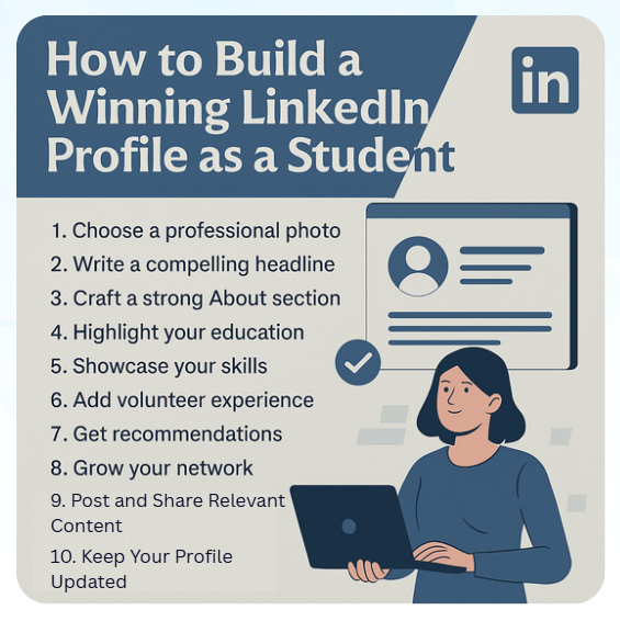 How to Build a Winning LinkedIn Profile as a Student -Center Image-.png