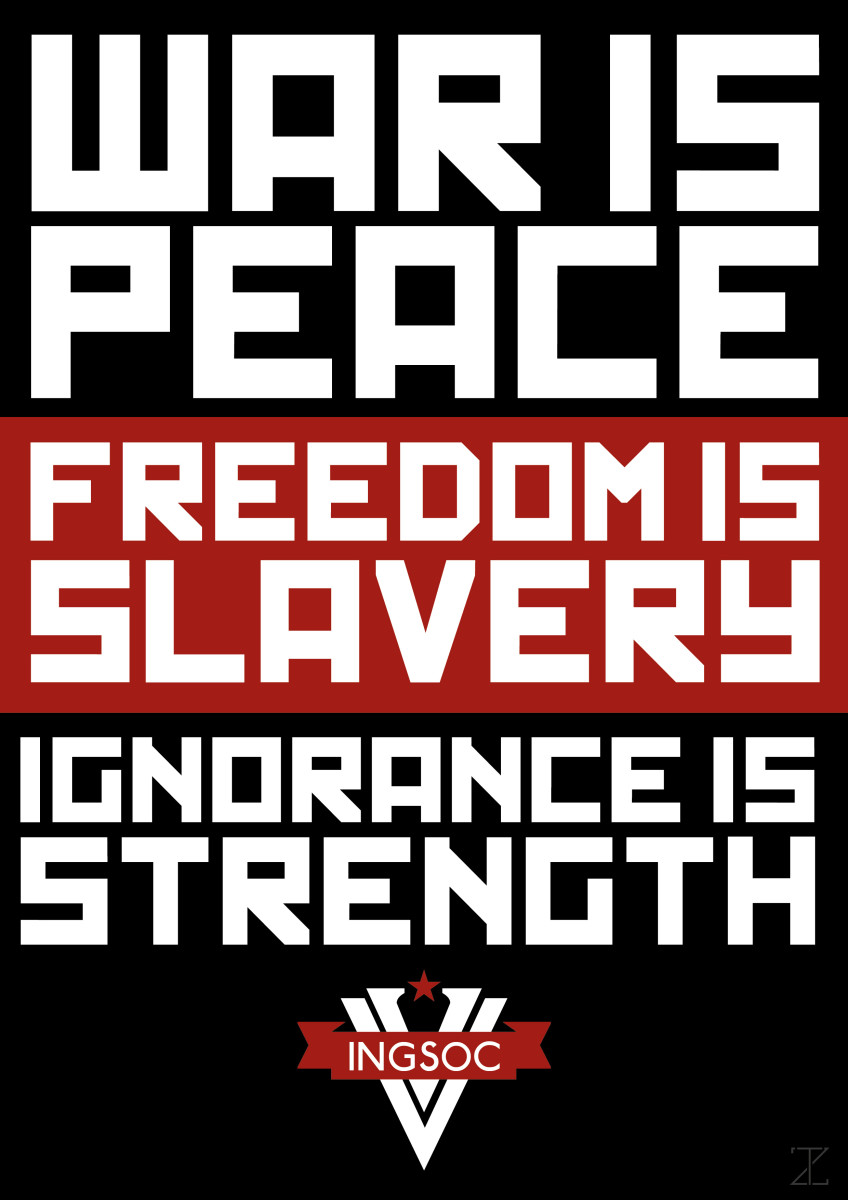 Party Slogan 1984