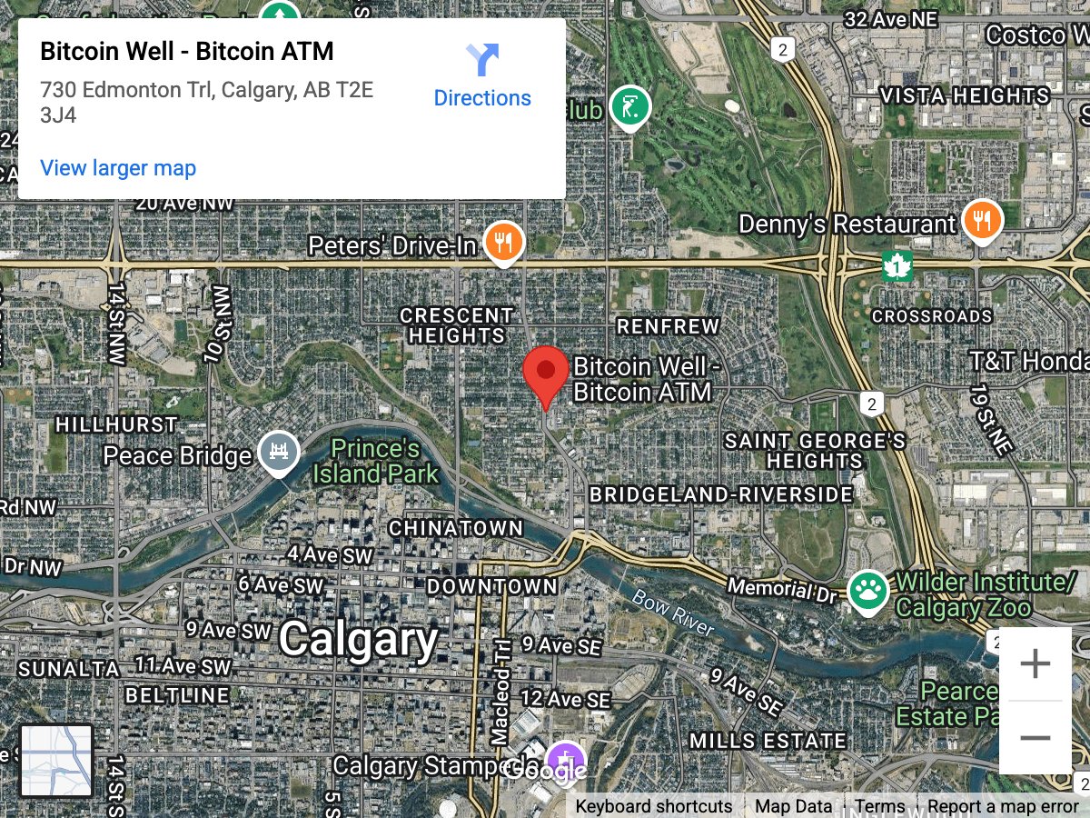 Bitcoin ATMs in Calgary, Alberta | Bitcoin Well