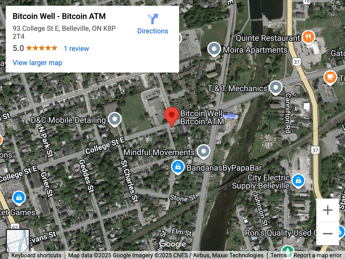 Bitcoin ATM College Street - Belleville, ON
