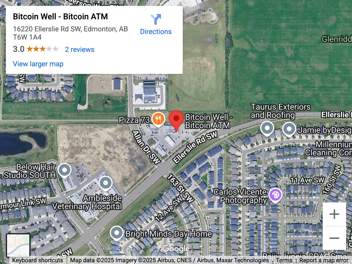 Bitcoin ATM Ambleside (Ellerslie) - SW Edmonton