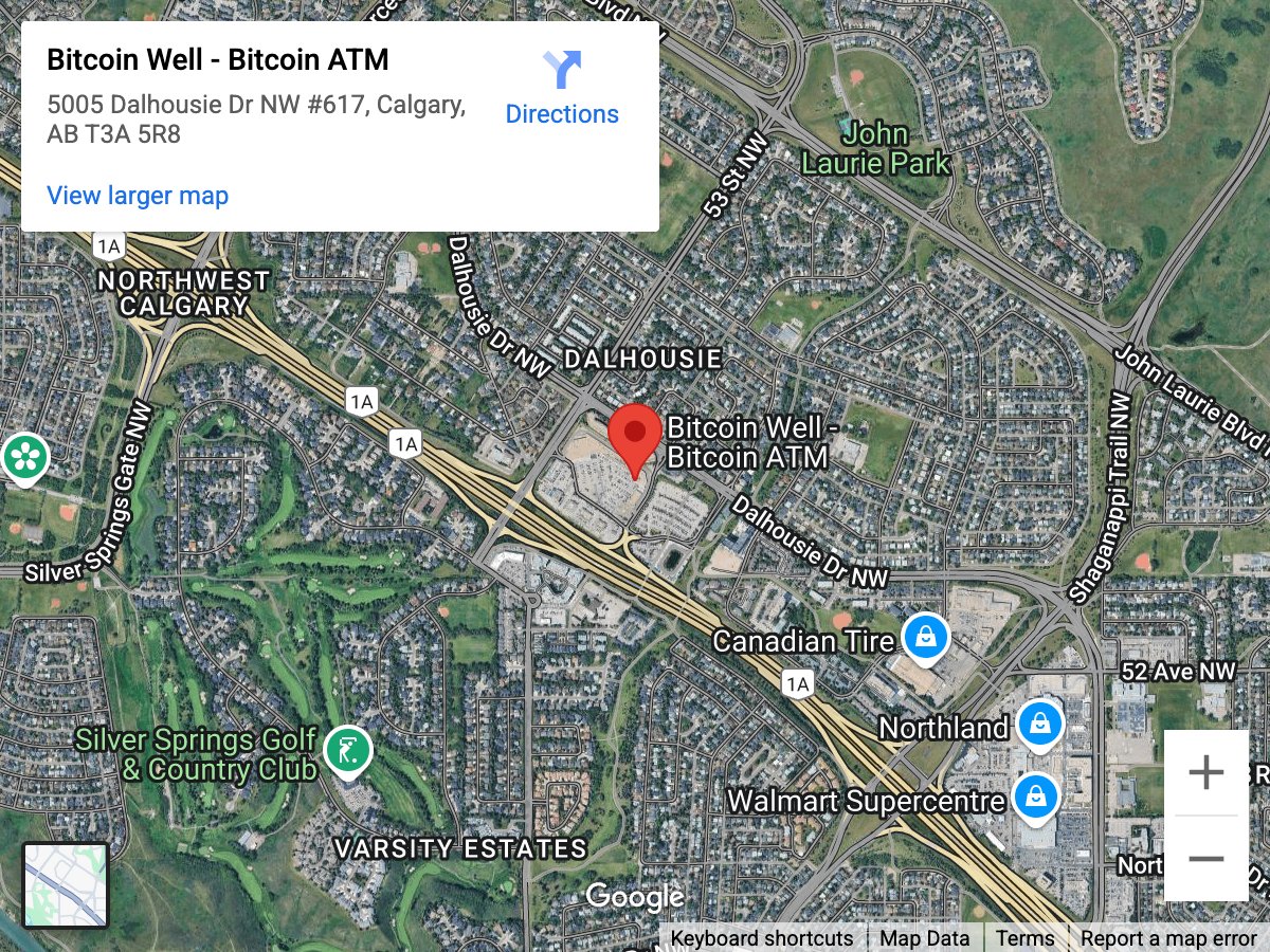 Bitcoin ATM Dalhousie - NW Calgary