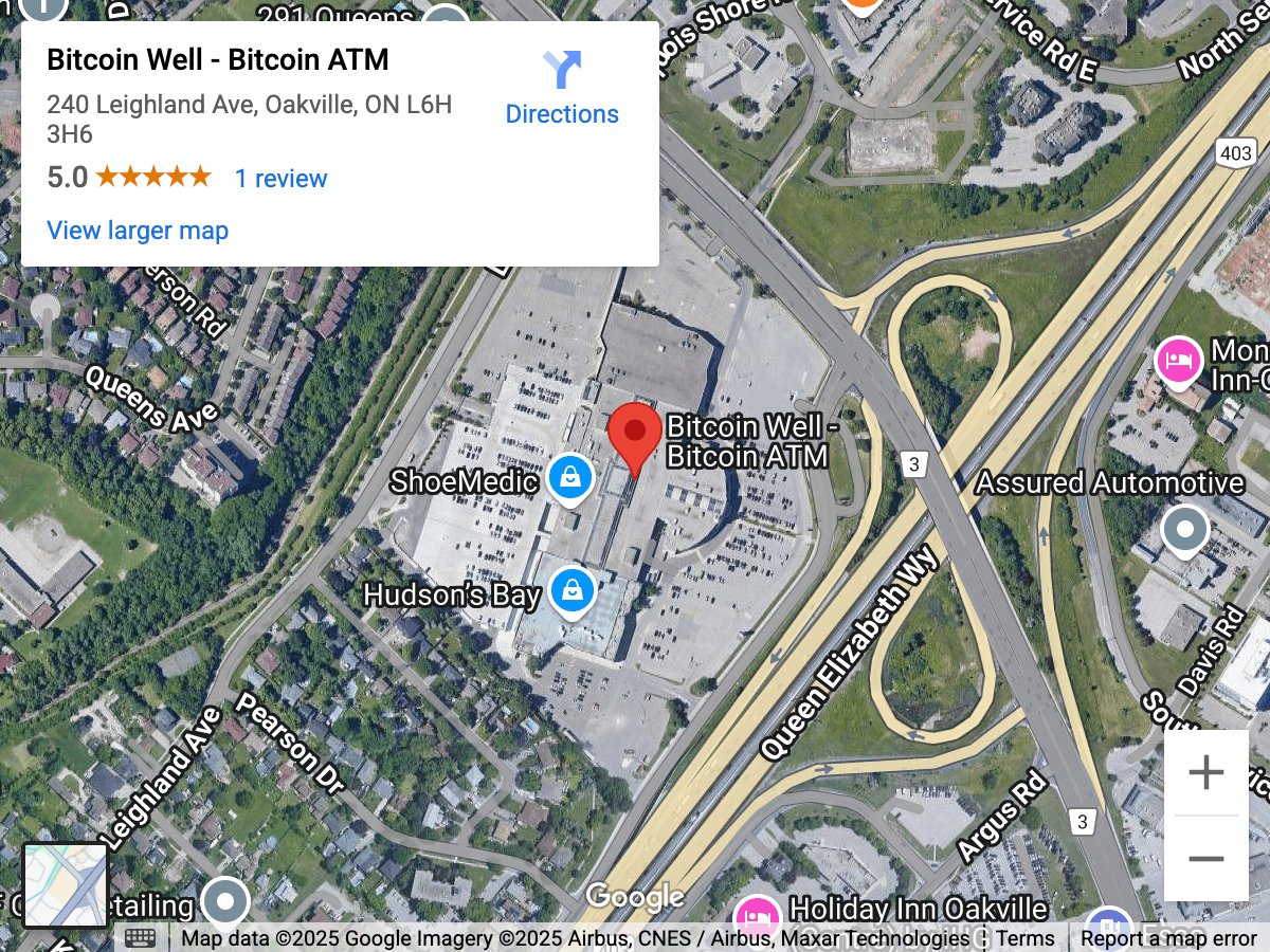 Bitcoin ATM Oakville Place - Oakville, ON