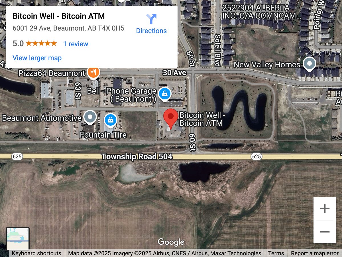 Bitcoin ATM Esso - Beaumont, AB