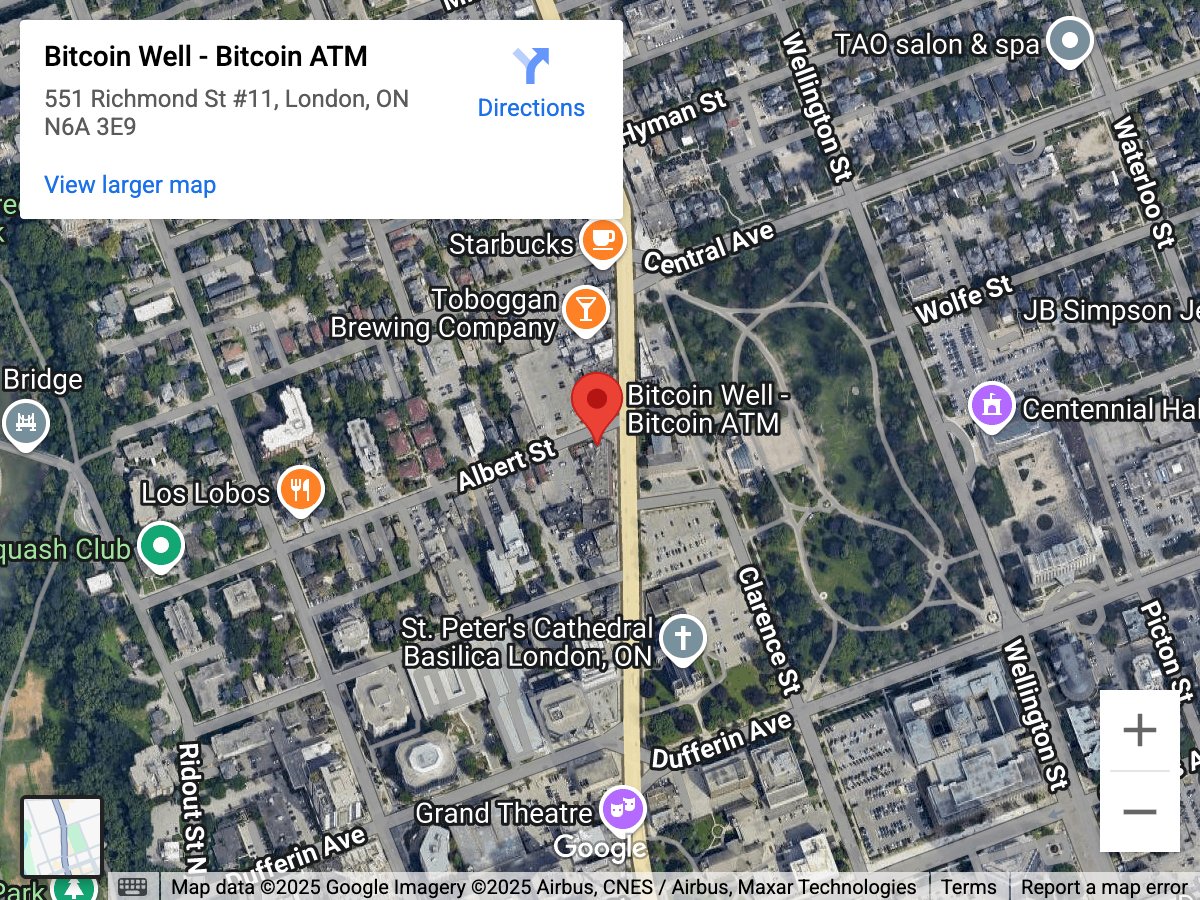 Bitcoin ATM Richmond Row - London, ON