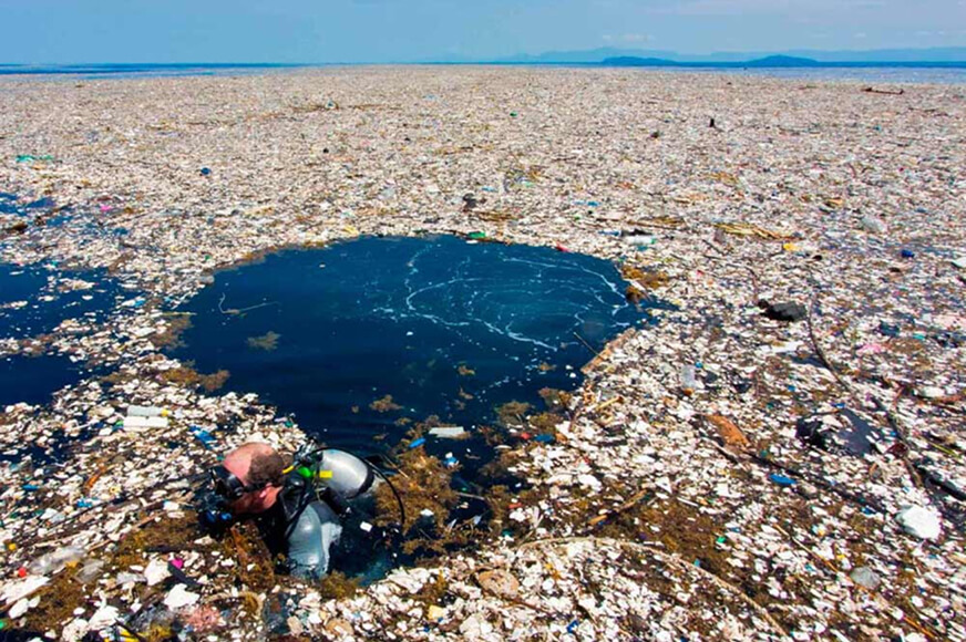 The Great Pacific Garbage Patch is a gyre of floating debris and plastic twice the size of Texas.