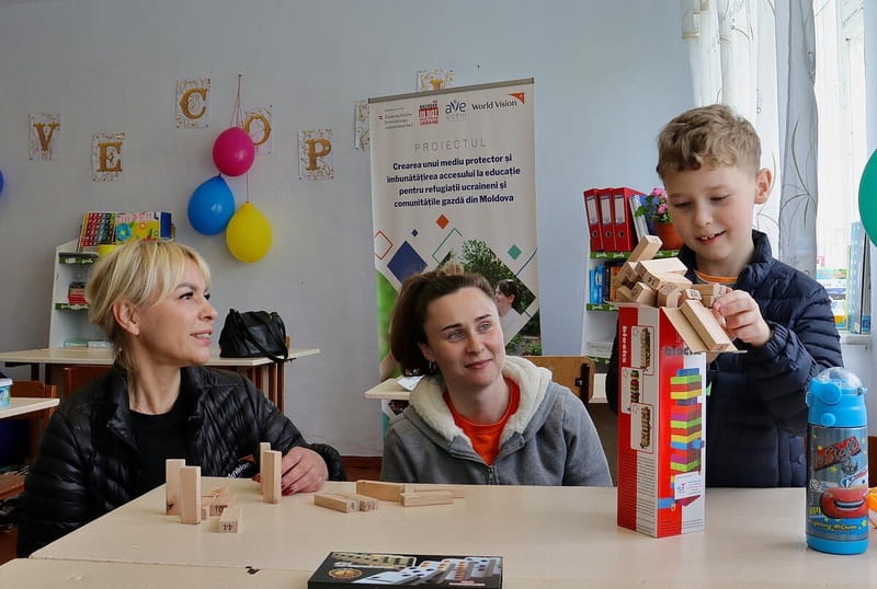 Seven-year-old Ukrainian boy’s story of resilience and adaptation in Moldova.