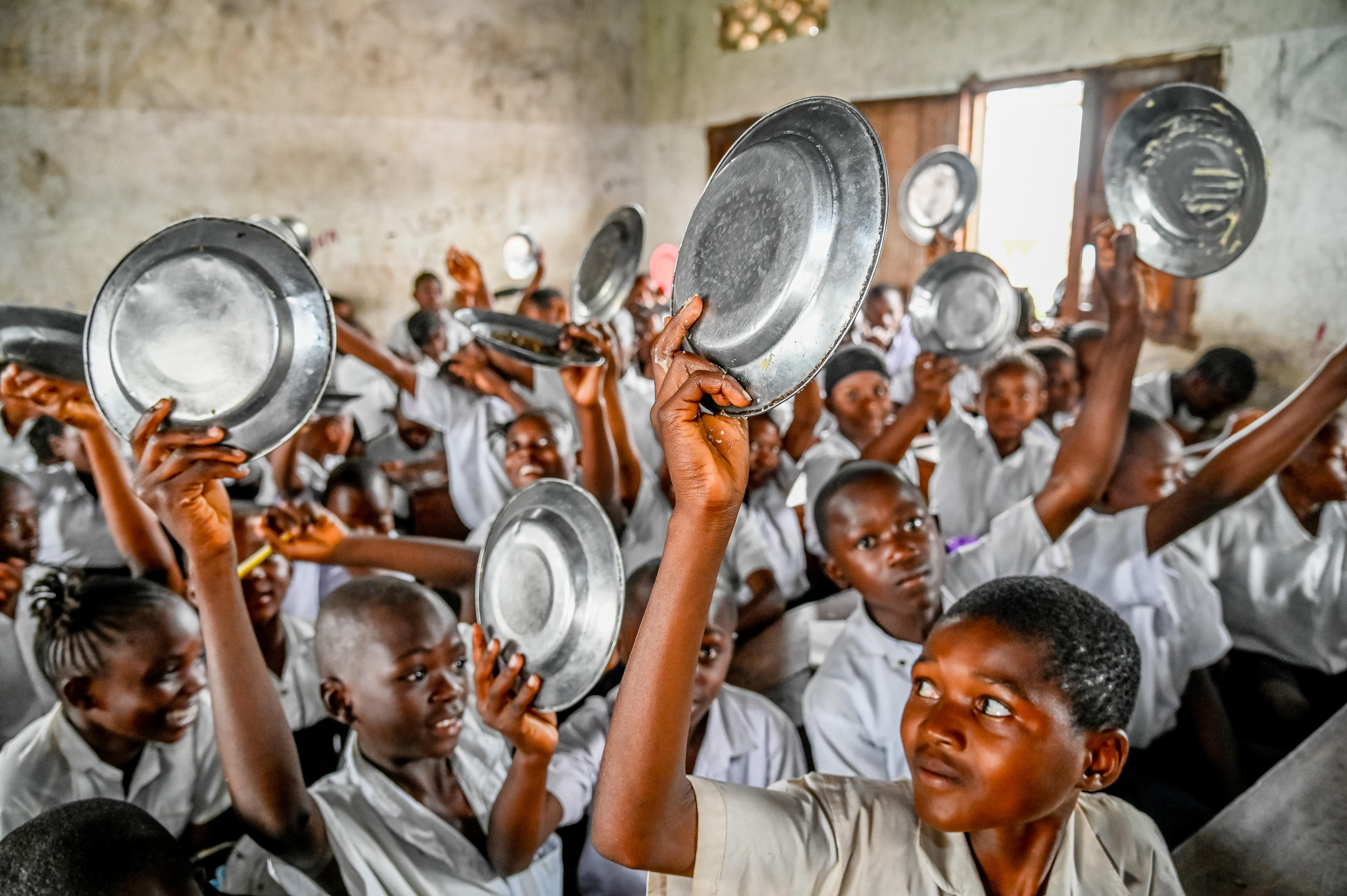 Launch of the Supplementary School Meal Program in Tanganyika Province.