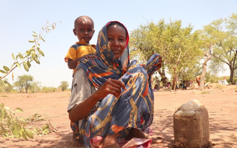 Horizontal blog image template - sudan-crisis-one-year-mother-child