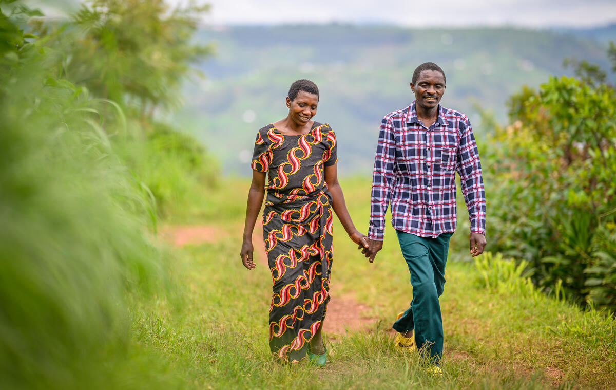 Gender-equality-woman-and-man-walking
