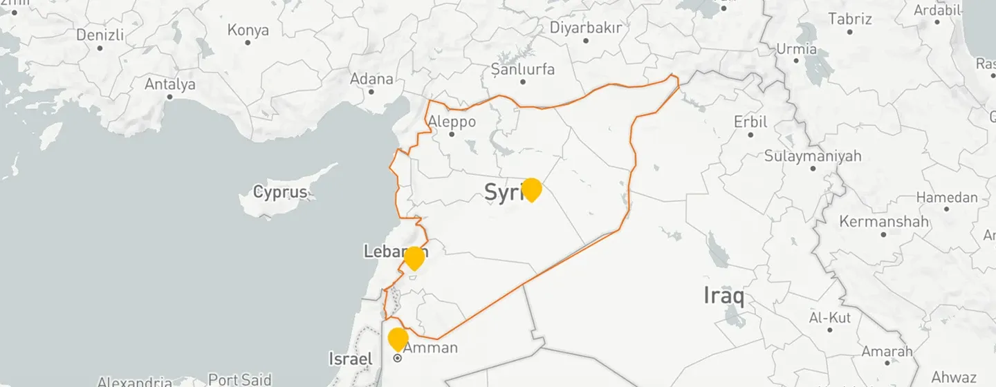 A map of South Sudan showing several locations where World Vision made an impact.