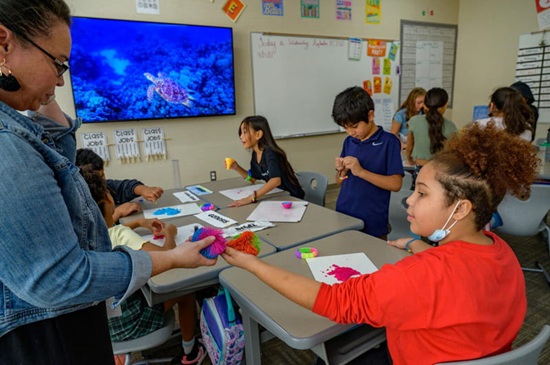 Creative Classroom Activity with Students and Hands-On Learning.