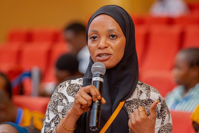Amina attends one of our youth conferences in Tanzania and shares her thoughts with the group.