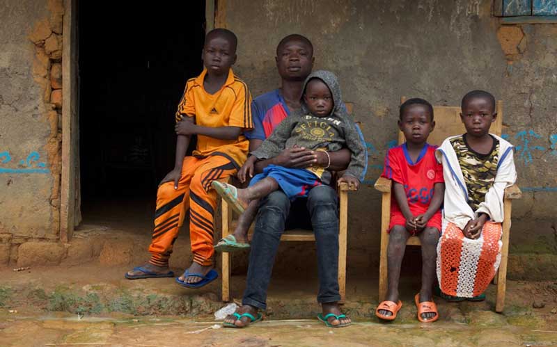 Darien Gap – Route migratoire – Famille originaire de la République centrafricaine