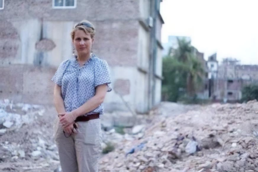 Debbie Wolfe visits the site where more than 1,100 Bangladeshi workers died in the colllapse of the Rana Plaza garment factory