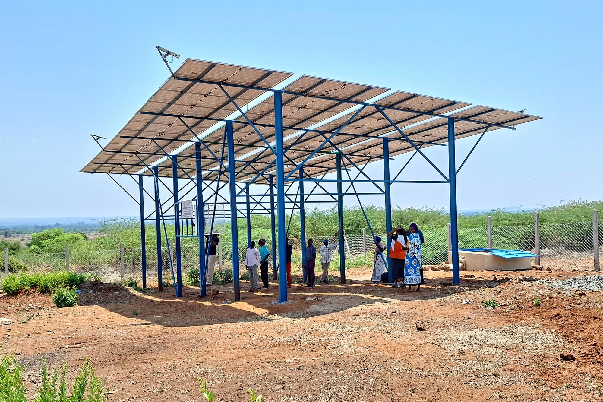 Riata Community Solar Panels