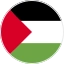 Jérusalem, Cisjordanie, Gaza, drapeau