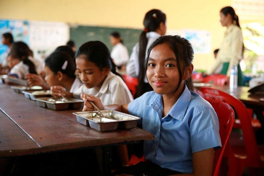 More than a meal: The breakfast that keeps Chandy in school