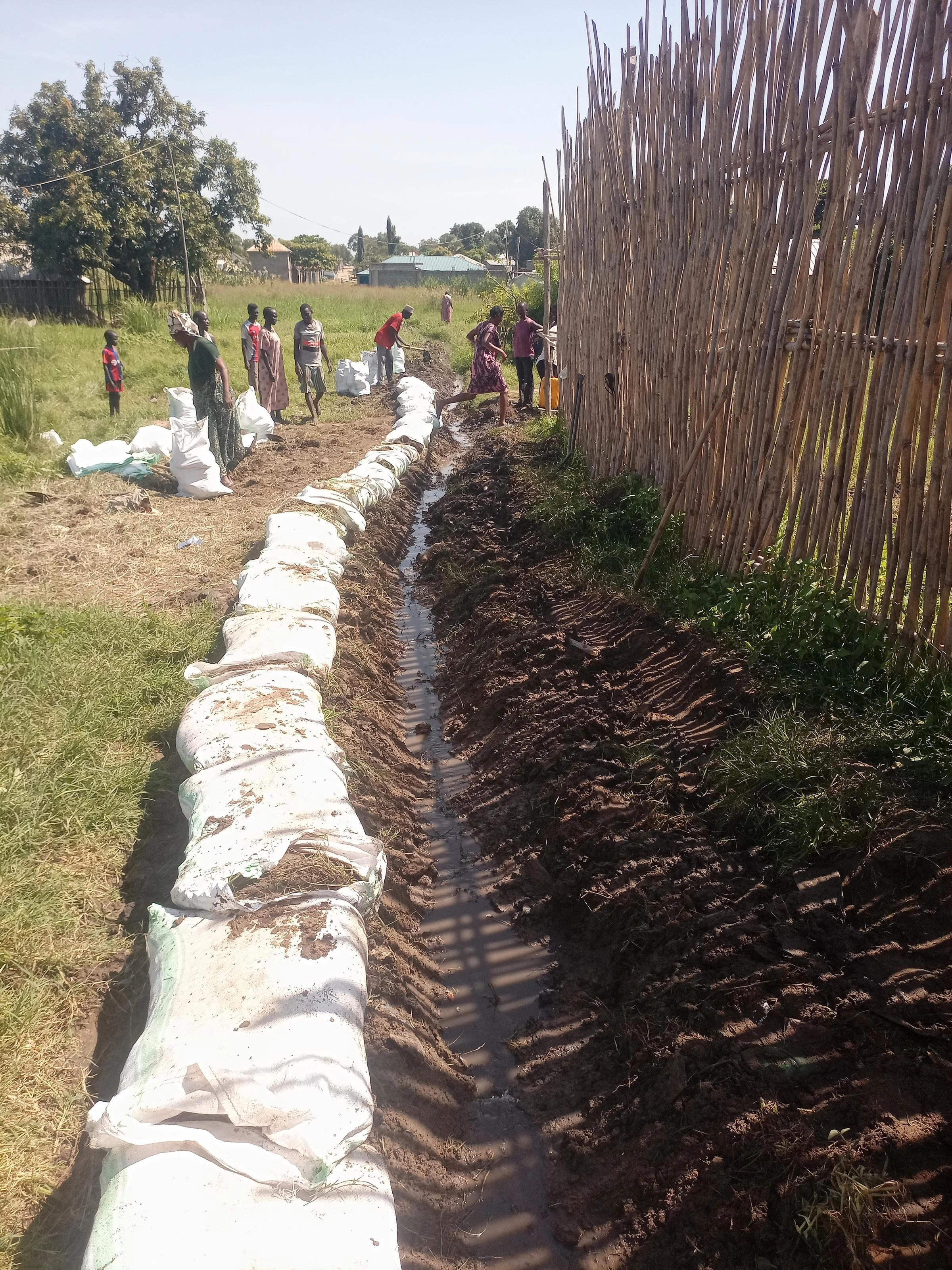 Community members in South Sudan were supported with resources to respond to flooding.